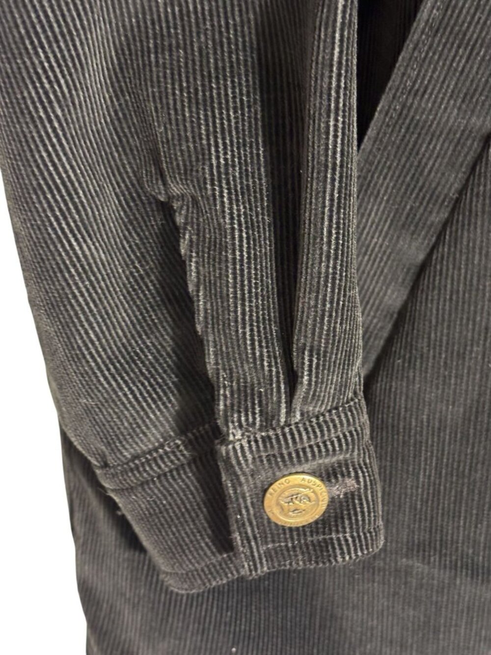 Vintage Black DonCaster Corduroy Jacket Casual/Chore/Retro Style - Picture 7 of 16